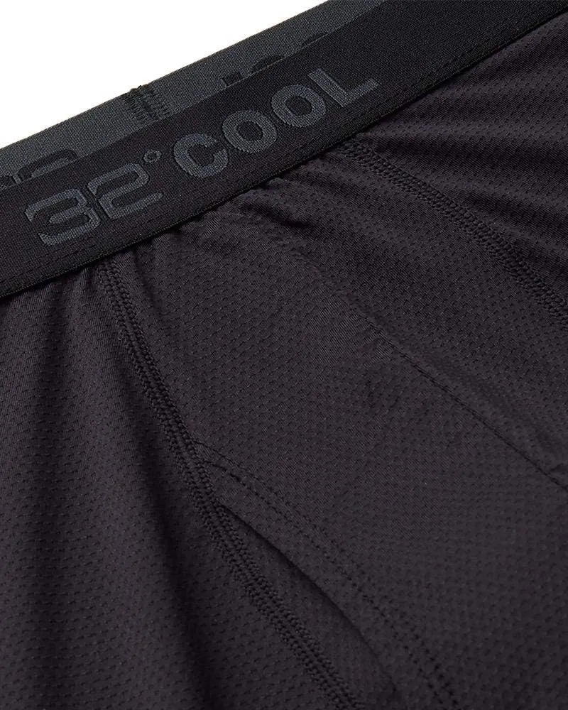 32o DEGREES Mens 4-Pack Active Mesh Quick Dry Performance Boxer Brief