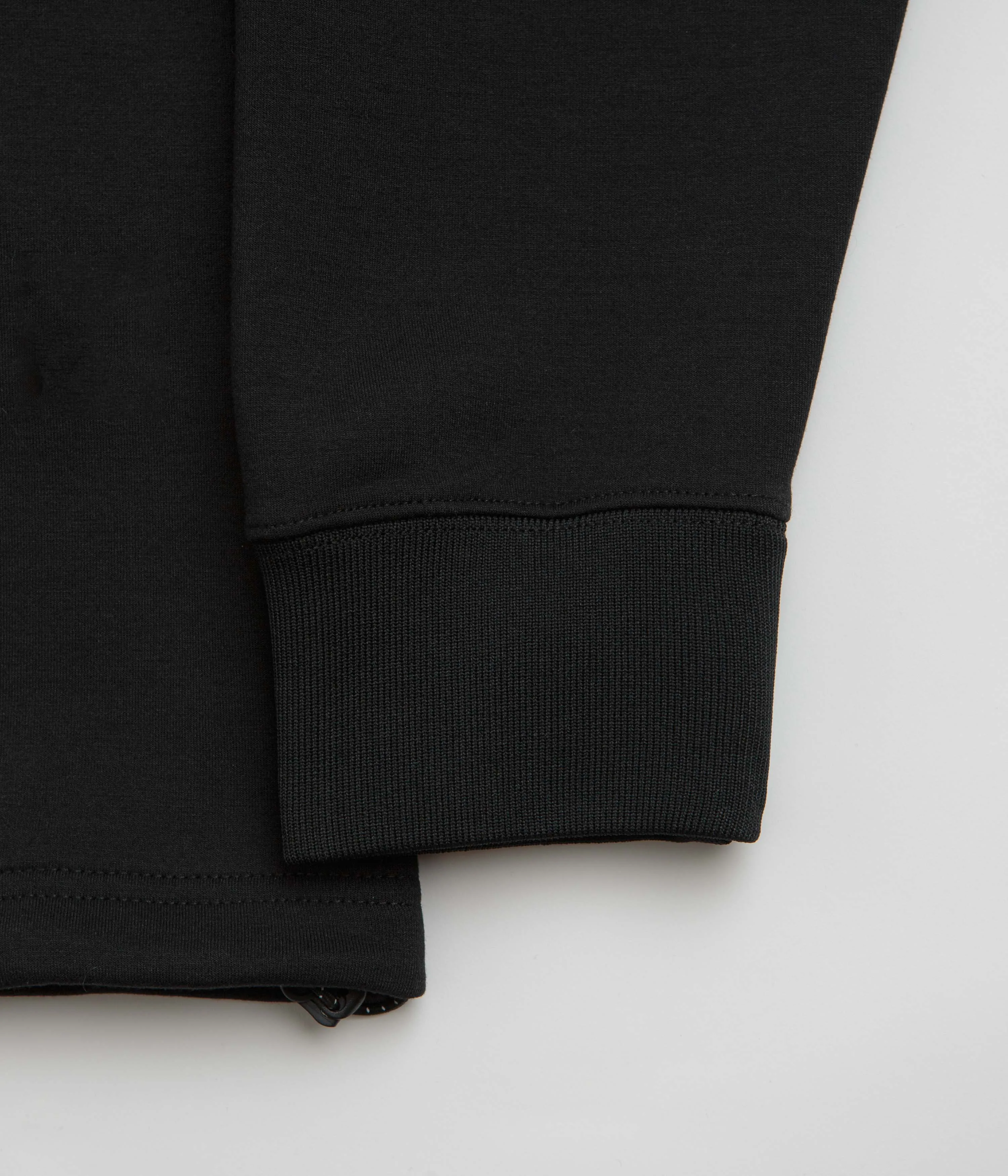 and wander Airly Warm Full Zip Fleece - Black
