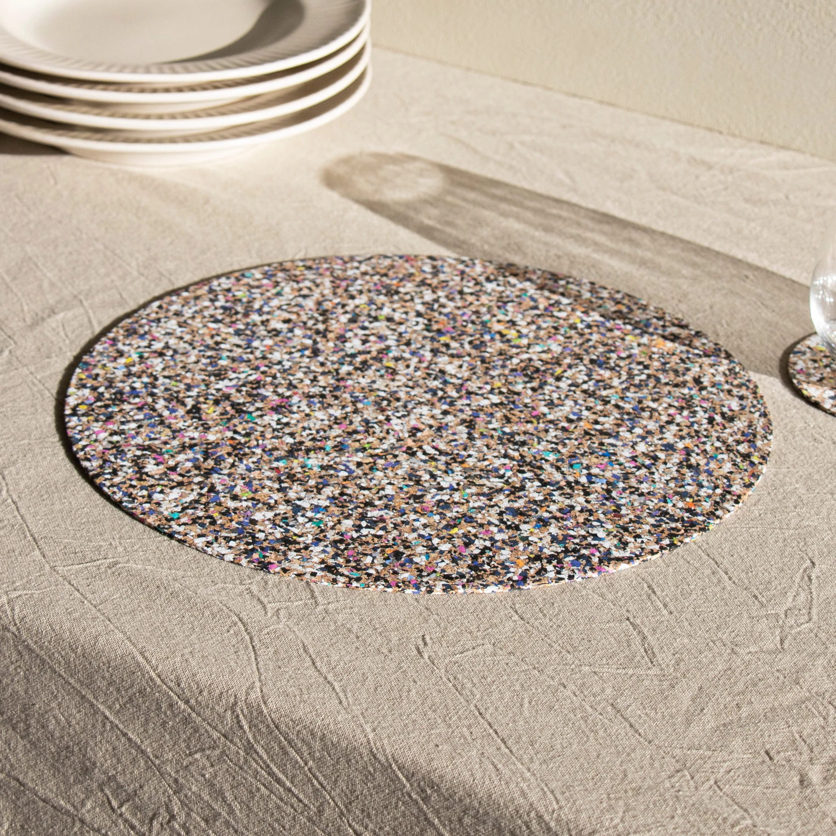 Beach Clean Placemats | Round