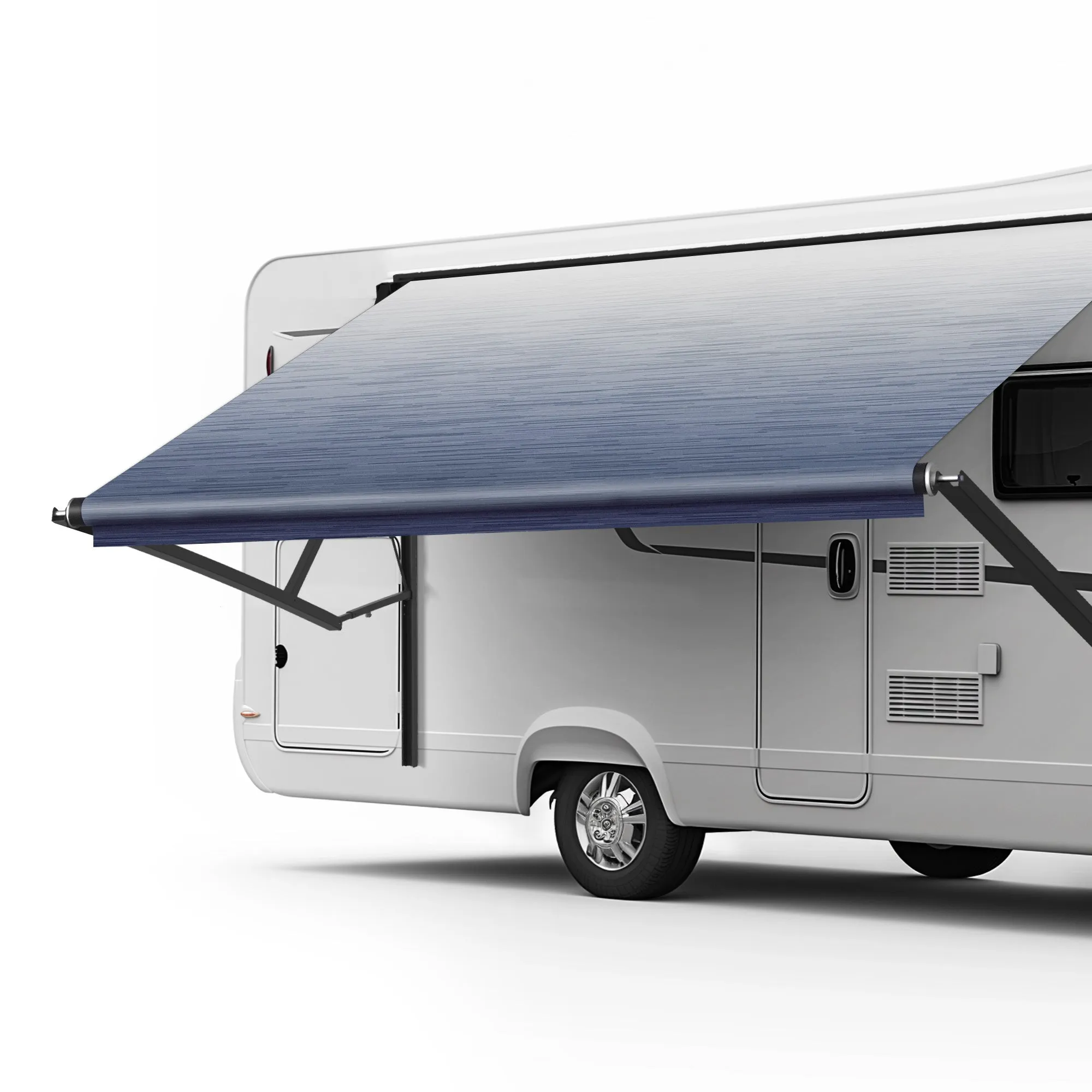 Camper Awning RV Fabric Replacement Heavy-Duty Vinyl Universal Outdoor Canopy for RV, Trailer, and Motorhome Awnings