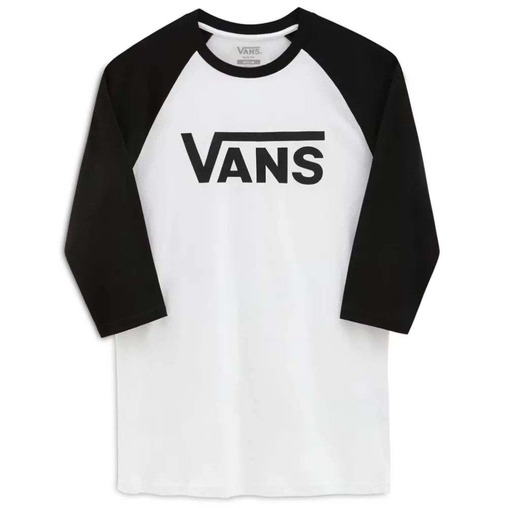 Classic Raglan T-shirt White/Black