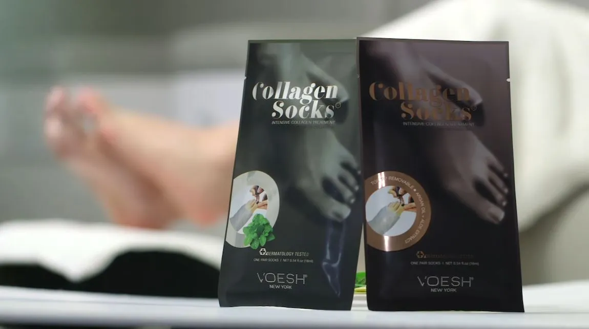 Collagen Peppermint Socks - Voesh