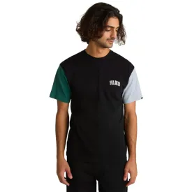 Colorblock Varsity T-Shirt Black/Bistro Green/Heather Grey