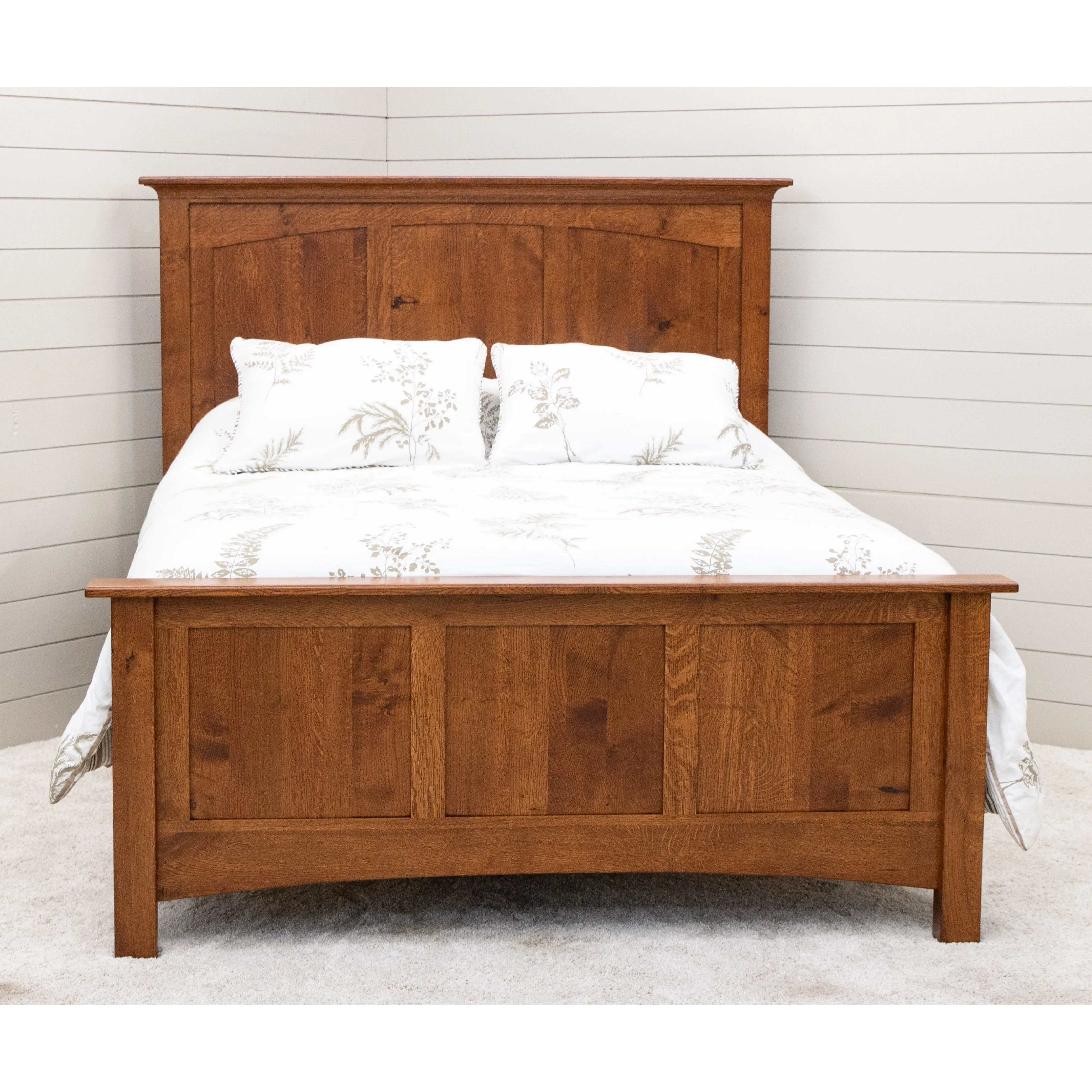 DCF Mission Wood Panel Storage Platform Bed