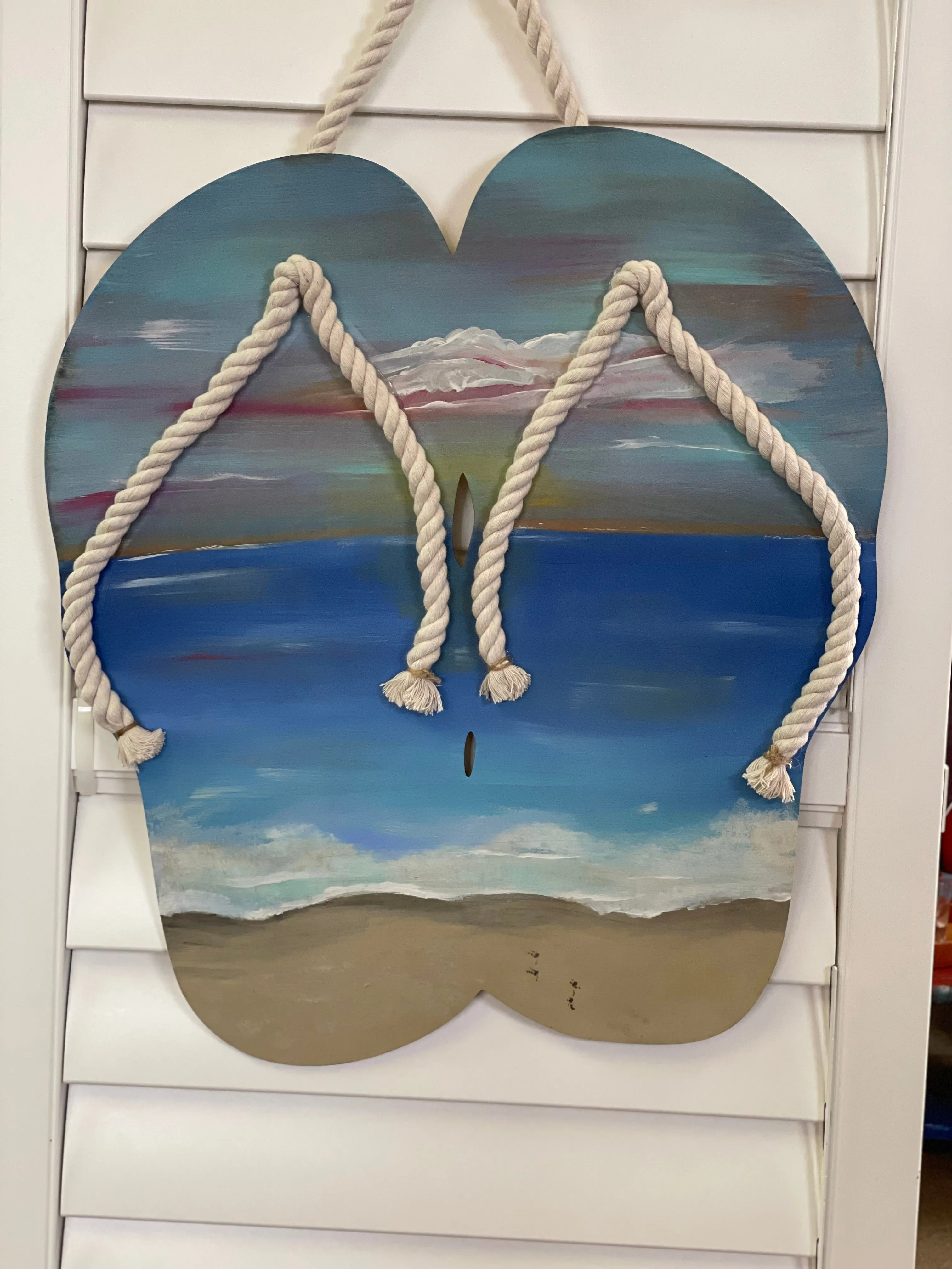 Flip flops Door Hanger Project