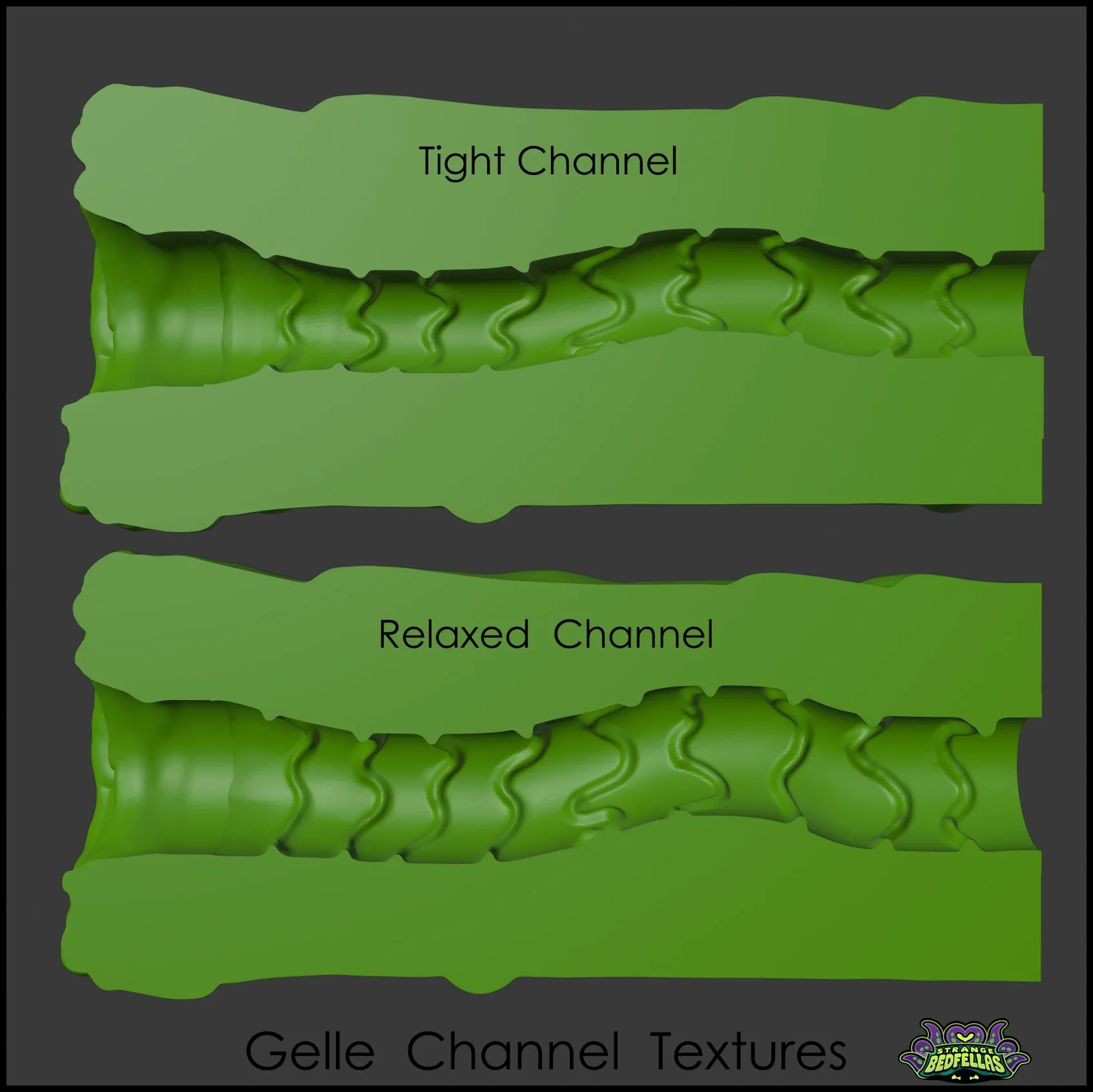 Gelle -- Super Soft silicone -- Relaxed Channel -- G-184