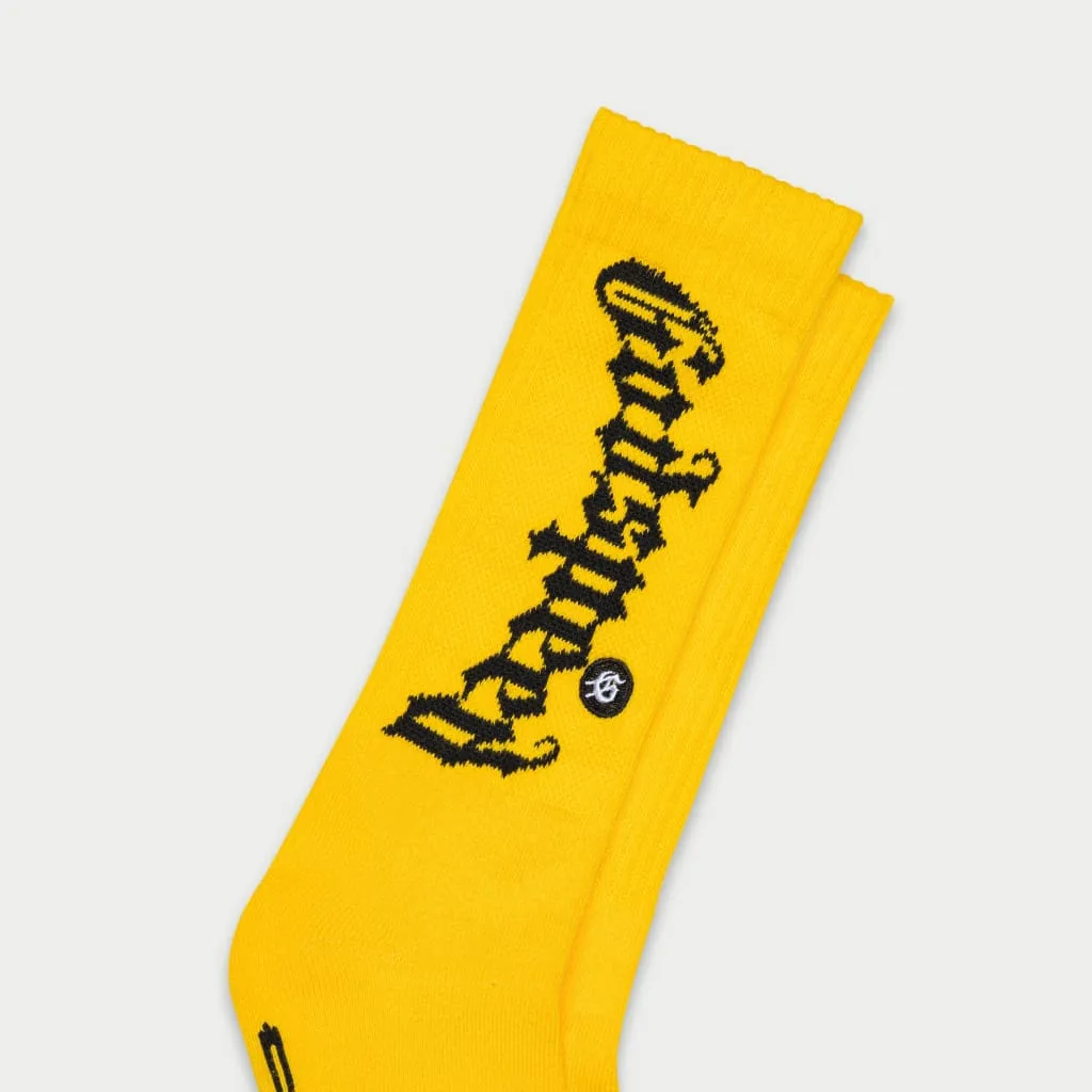 Godspeed Logo Socks (Yellow) - GO008SKSYLW