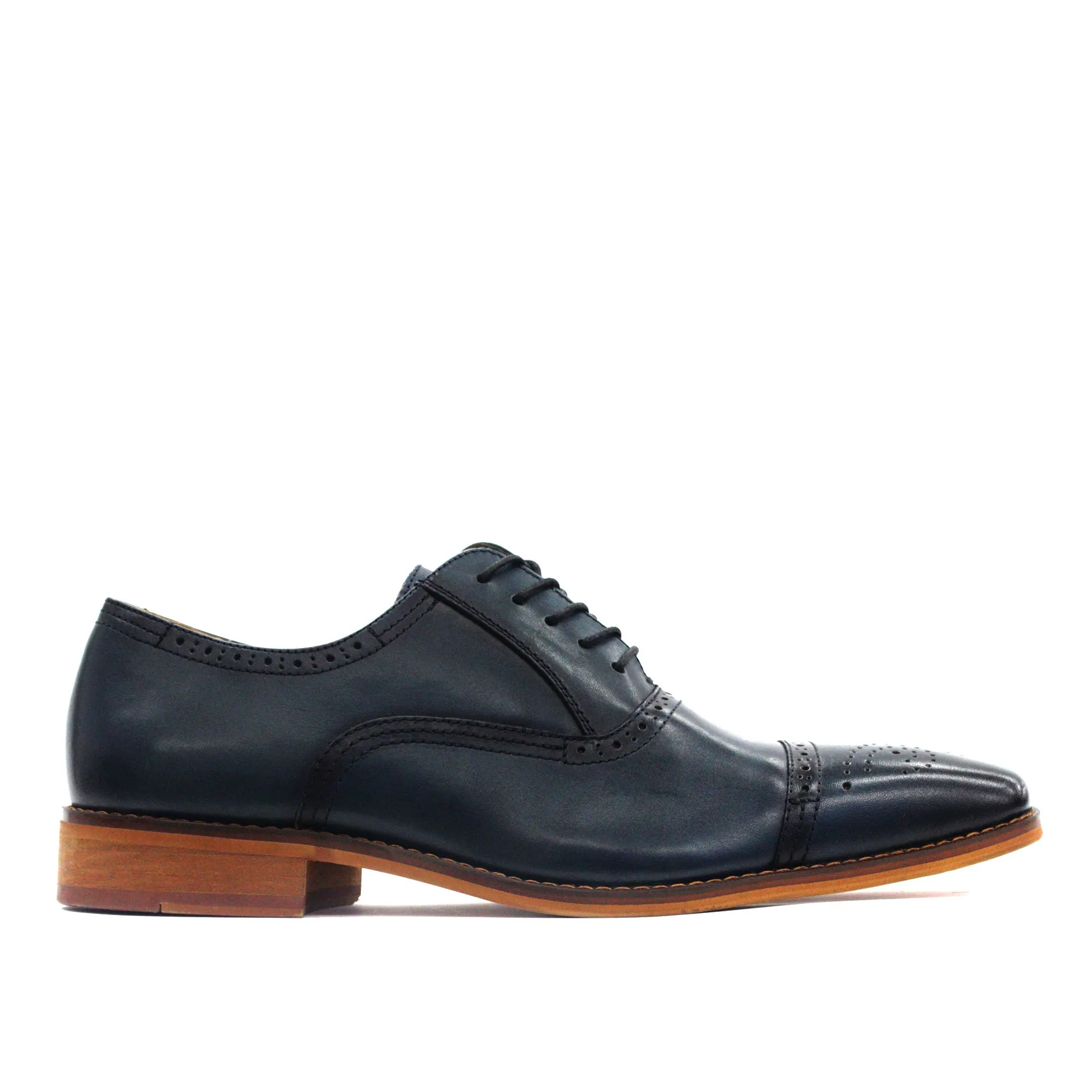 LA MILANO,CAP TOE-LACE UP-SHOES-A11873-NAVY