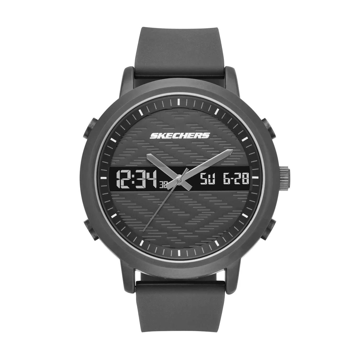 Lawndale Skechers Men's Analog Digital Silicone Watch