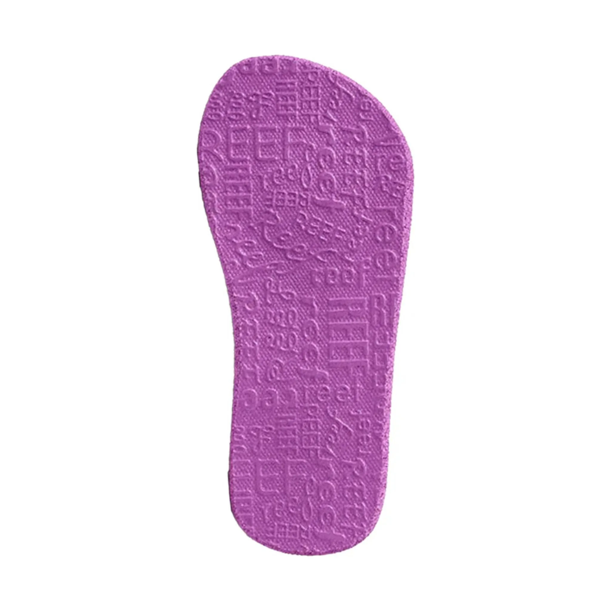 Reef Kids' Little Ahi Flip Flop - Lavender Hearts