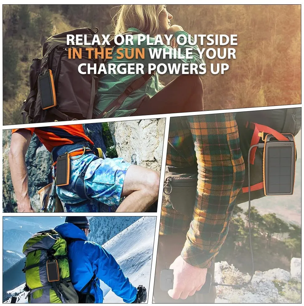 Solar Charger 15000mAh Outdoor Portable Charger