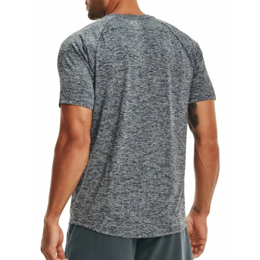 Under Armour Tech T-Shirt - Navy / Grey