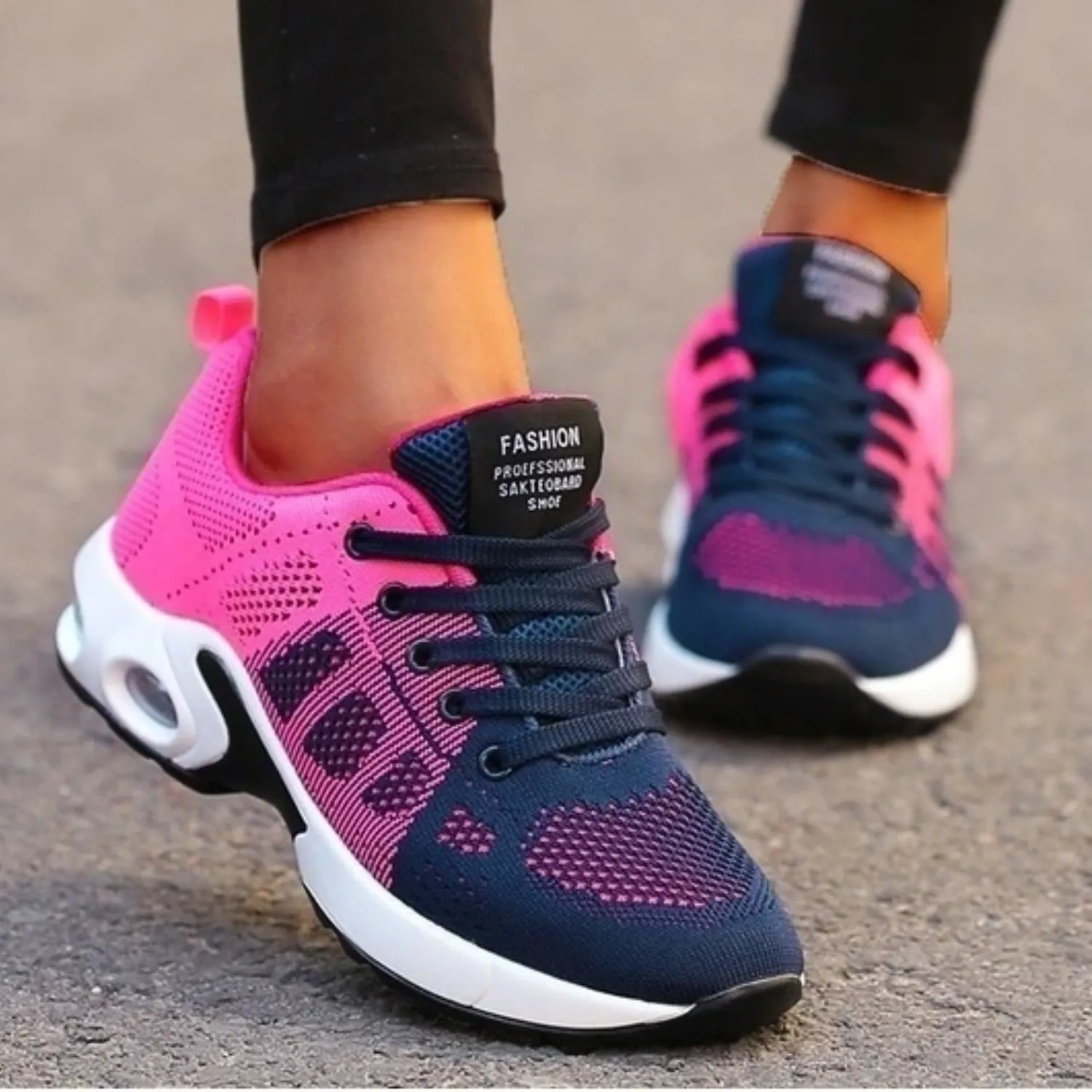 Womens Running Shoes  Orthopedic Support  Breathable Mesh  Cushioned Sole