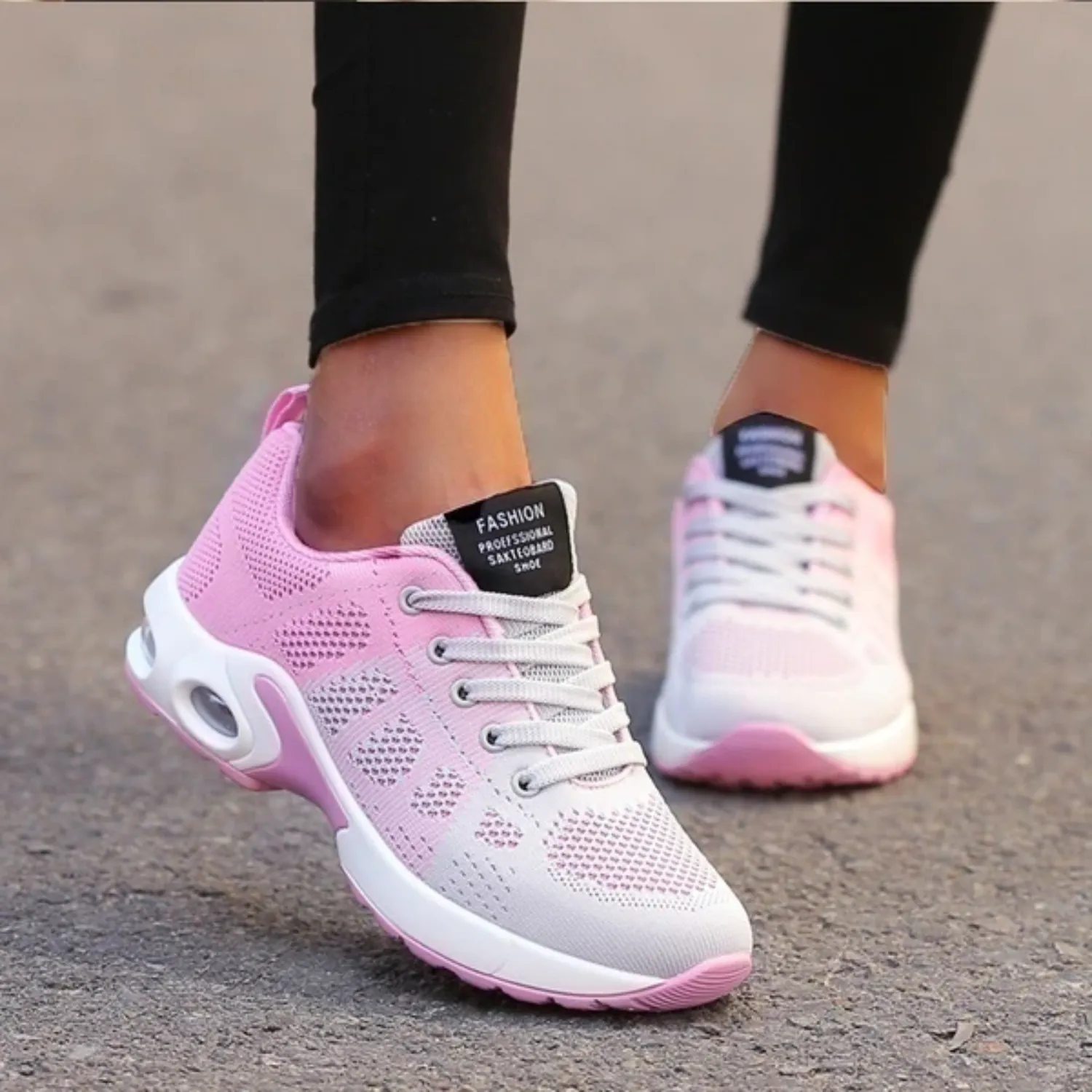 Womens Running Shoes  Orthopedic Support  Breathable Mesh  Cushioned Sole